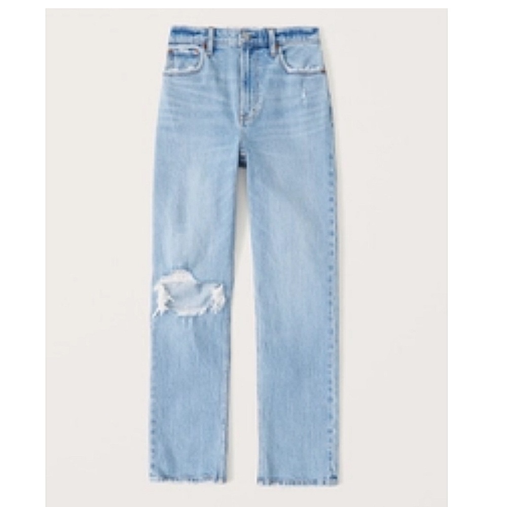 Abercrombie ‘90s Straight Ultra High-Rise Jeans